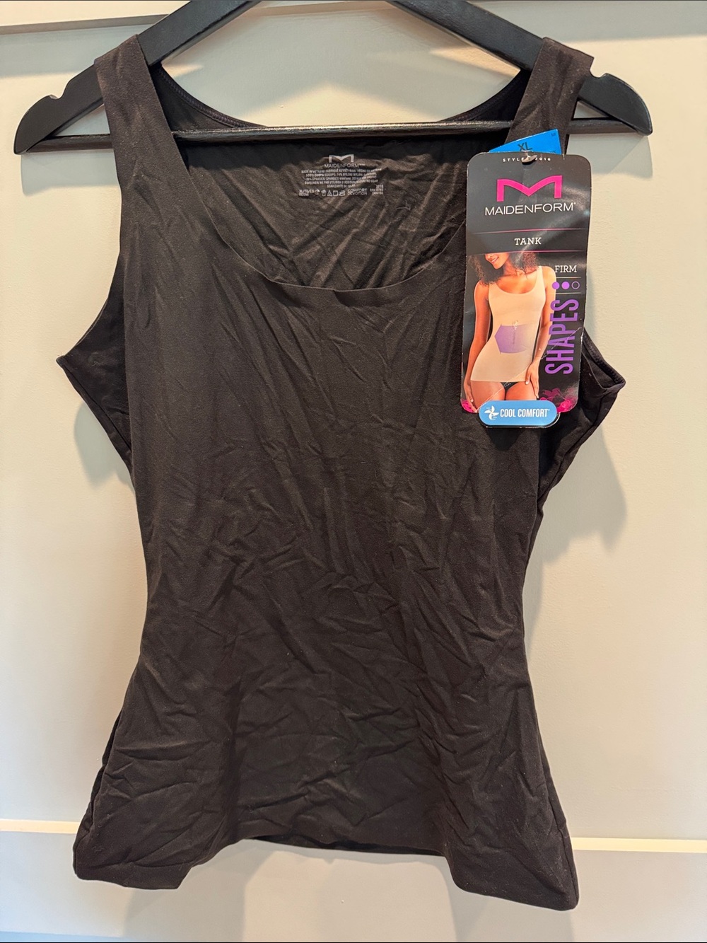 Maidenform Black Shaping Tank
